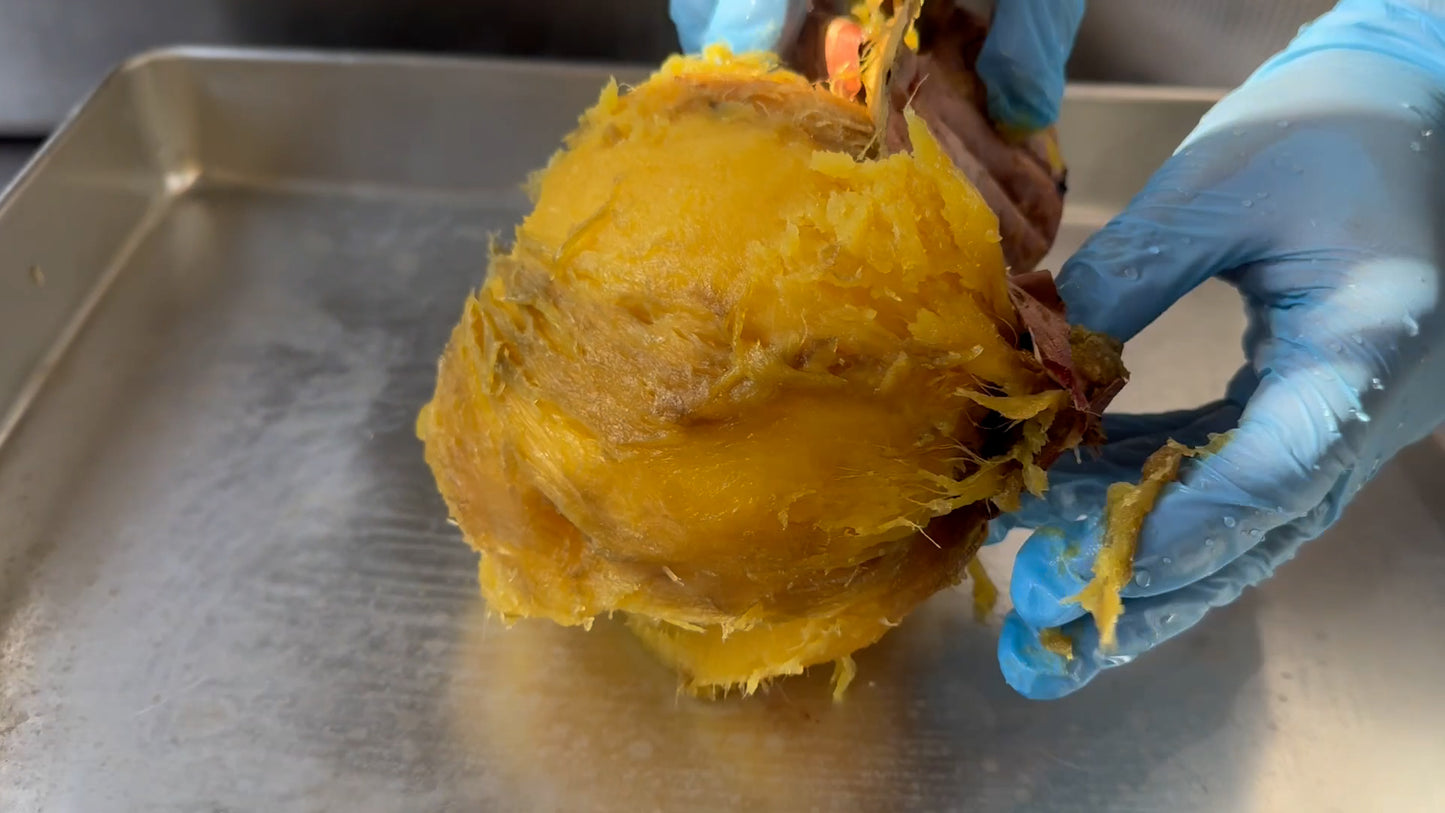 【かんたん便利】素材そのまま！熟成貯蔵さつまいもペースト（10kg）【冷凍】